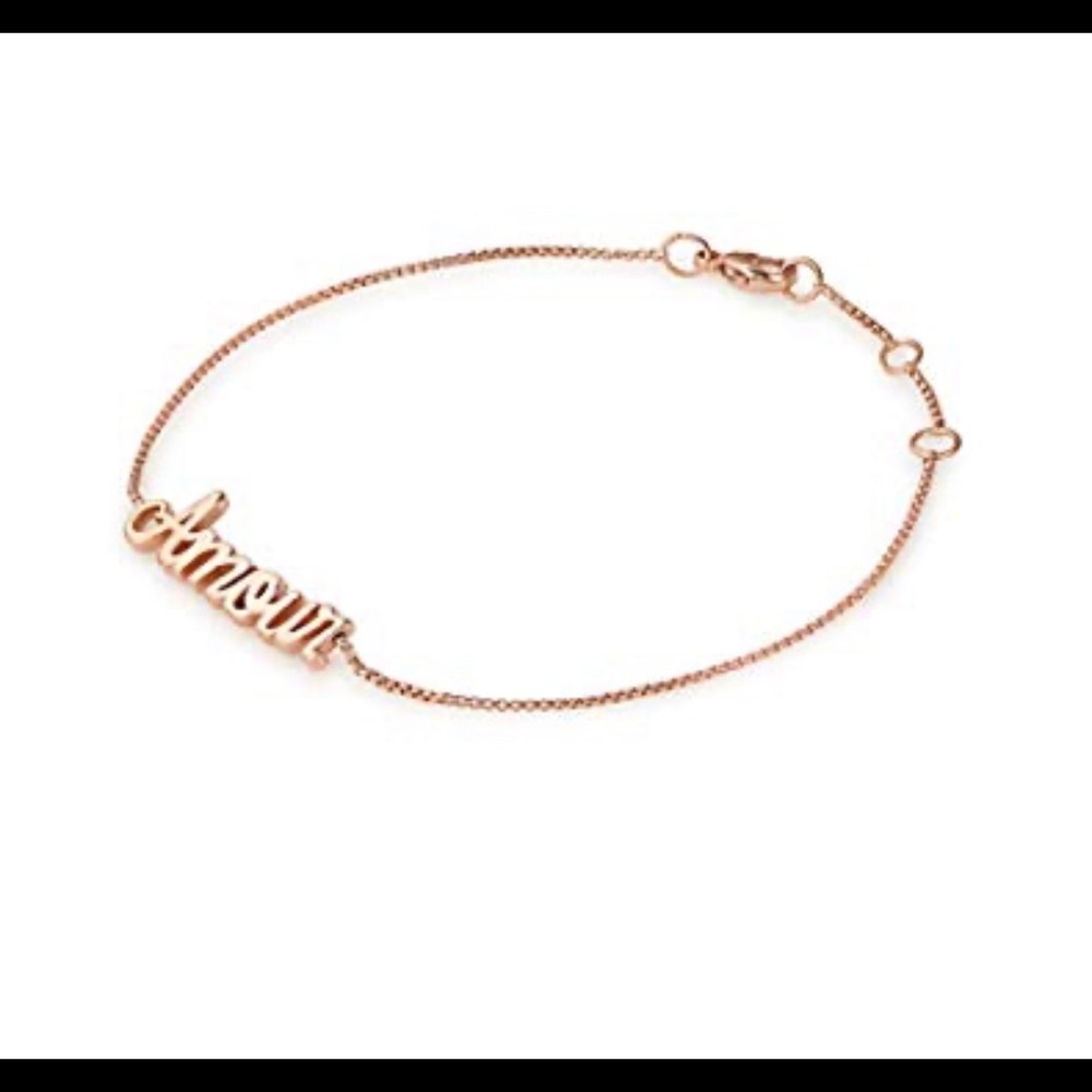 Alex and ani 14k rose gold over sterling bracelet
